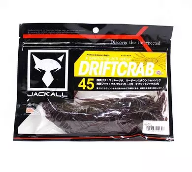 Jackall Soft Lure Drift Crab 45 x 145 мм Kurobenkeigani (2327)