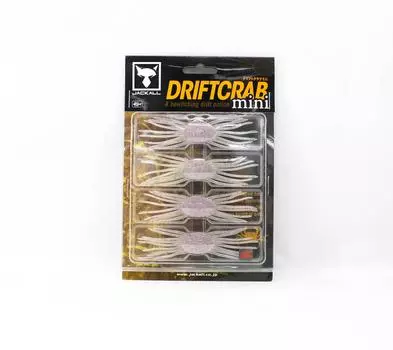 Jackall Soft Lure Drift Crab Mini 85 mm x 25 mm Sight Pearl White (4174)