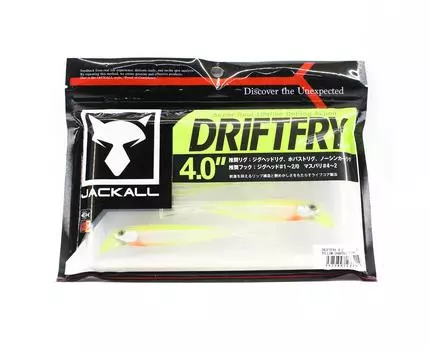Jackall Soft Lure Drift Fry 4 Inch Yellow Chart Fry (3414)