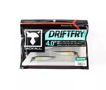 Jackall Soft Lure Drift Fry Elastomer 4 дюйма Серебряный порошок Ayu (3716)