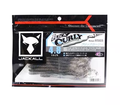Jackall Soft Lure Flick Curly 4,8 дюйма Bluegill (2137)