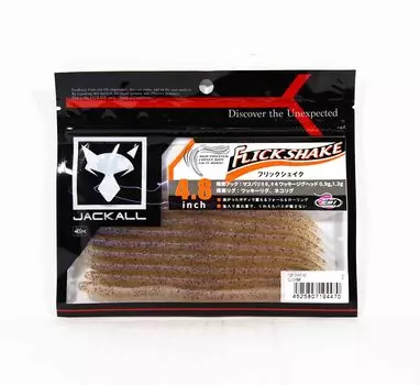 Jackall Soft Lure Flick Shake 4,8 дюйма Suji Shrimp (4470)