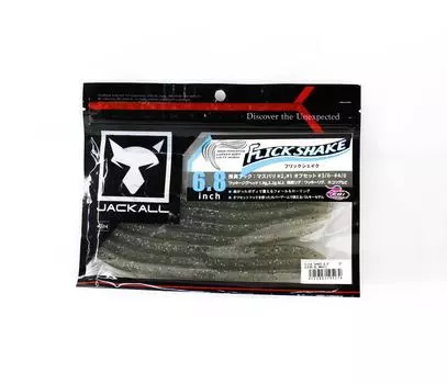 Мягкая приманка Jackall Flick Shake 6,8 дюйма, прозрачная, HL Magic (5279)