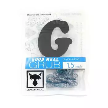 Jackall Soft Lure Good Meal Grub 1,5 дюйма Giraiwashi (4808)