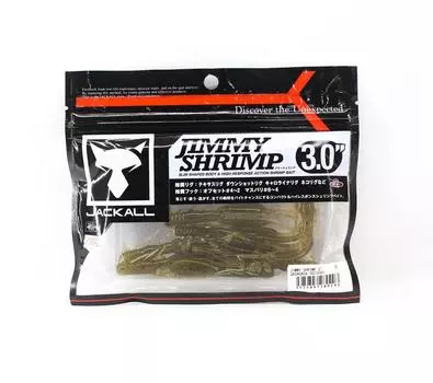 Jackall Soft Lure Jimmy Shrimp 3 Inches Gasagasa Suziebi (0203)