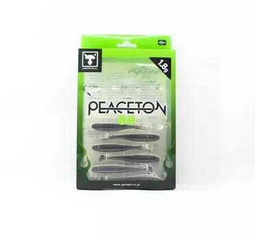 Jackall Soft Lure Peaceton 80mm 1.8 grams Maruhata Silhouette Shad (8226)