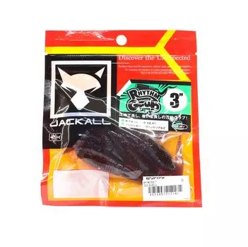 Jackall Soft Lure Rhythm Grub 3 дюйма Cola Bluegill (2181)