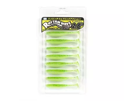 Jackall Soft Lure Rhythm Wave 2,8 дюйма Chart Back Shad (1726 г.)
