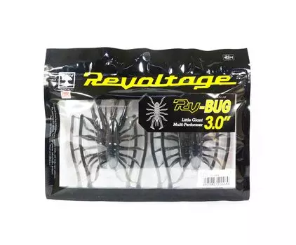 Jackall Soft Lure RV Bug 3 дюйма Черный Синий (0089)