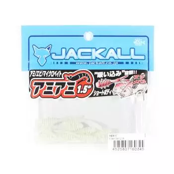 Jackall Soft Lure SW Light Game Amamiami 1,5-дюймовый Yowayowa Glow (0345)