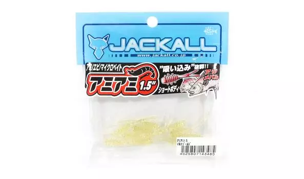 Jackall Soft Lure SW Light Game Amiami 1,5 дюйма Ikana Gold (3485)