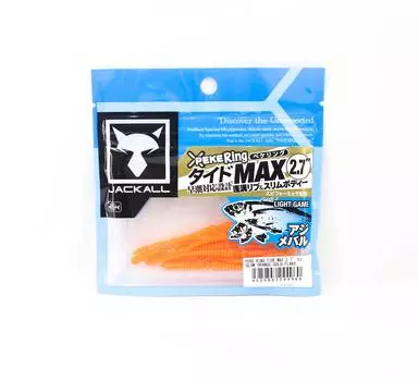 Jackall Soft Lure SW Light Game Peke Ring Tide Max 2.7 Glow Orange (4960)