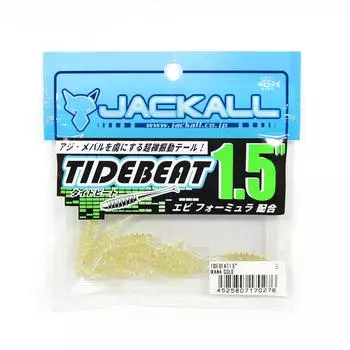 Jackall Soft Lure Tide Beat 1,5 дюйма Ikana Gold (0276)