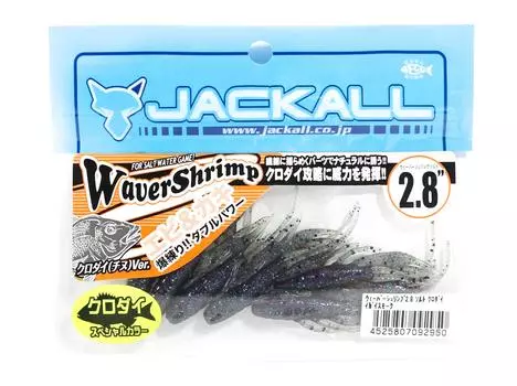Мягкая приманка Jackall Waver Shrimp Kurodai 2,8 дюйма Sexy Wharf Roach (6398)