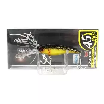 Jackall Soul Shad 45 Suspend Minnow Приманка HL Gold Black (6164)