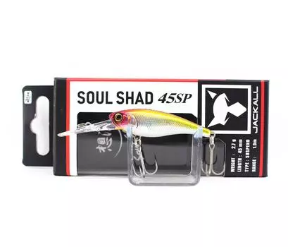 Jackall Soul Shad 45SP Suspend Lure HL Flash Clown (0105)