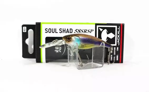 Jackall Soul Shad 58 SP SR Мелкая Суспензия Приманка Минноу POL Ghost W (2780)