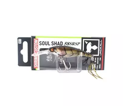 Jackall Soul Shad 58 SP SR Мелкая подвесная приманка для минноу типа креветки? (9576)