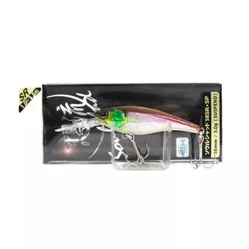 Jackall Soul Shad 58 SR SP Подвесная приманка Minnow Babataku Wakasagi Laser (2813)