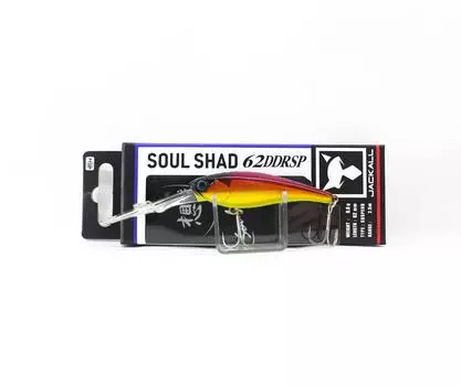 Jackall Soul Shad 62 DDR Подвесная приманка Babataku Red Gold Laser (7143)