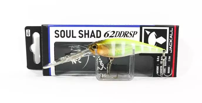 Jackall Soul Shad 62 DDR Suspend Lure Таблица POL Назад Bluegill (2711)