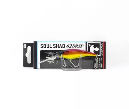 Jackall Soul Shad 62 DR Приманка с глубокой подвеской Babataku Red Gold Laser (7112)