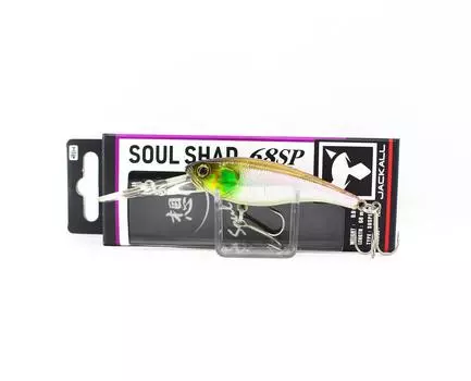 Jackall Soul Shad 68 SP Подвесной Минноу Бабатаку Вакасаги Лазер (2851)