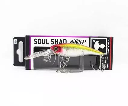 Jackall Soul Shad 68SP Suspend Lure HL Flash Clown (0075)