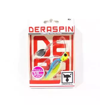 Jackall Spinner Bait Lure Deraspin 3/8 унции Light Blueback Таблица (8627)