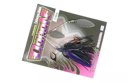 Jackall Spinner Bait Lure Doon 1/4 унции Maruhata True Black (1254)