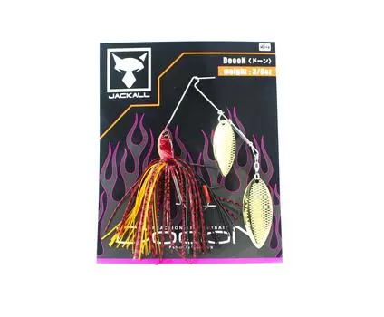 Jackall Spinner Bait Lure Doon 3/8 унции Oretachi Fire (1057)
