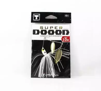 Jackall Spinner Bait Lure Super Dooon 1/2 Oz Secret White (9856)