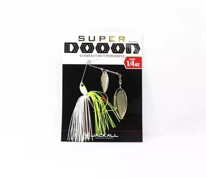 Jackall Spinner Bait Lure Super Dooon 1/4 унции Stealth Natural Chart (9702)
