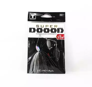 Jackall Spinner Bait Lure Super Dooon 1/2 Oz Gun Metallic Hasu (9849)