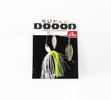 Jackall Spinner Bait Lure Super Dooon 3/8 унции Stealth Natural Chart (9788)
