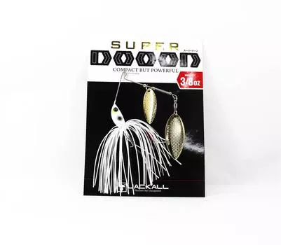 Jackall Spinner Bait Lure Super Dooon 3/8 унции Secret White (9771)