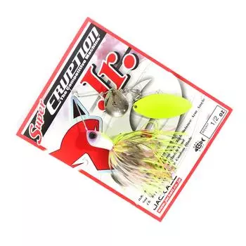 Jackall Spinner Bait Lure Super Eruption JR 1/2 унции Pinky Crown Strip (8779)