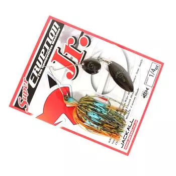 Jackall Spinner Bait Lure Super Eruption JR 1/4 унции Konin Gill Stripe (8632)