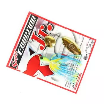 Jackall Spinner Bait Lure Super Eruption JR 3/8 унции Citrus Chart Stri (8694)