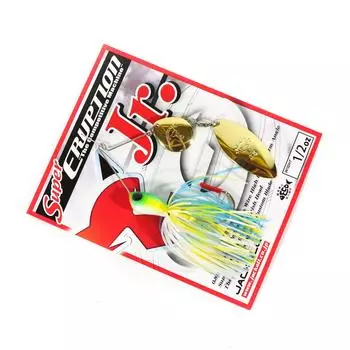 Jackall Spinner Bait Lure Super Eruption JR 1/2 унции Citras Chart Stri (8748)