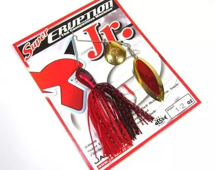 Jackall Spinner Bait Lure Super Eruption JR 3/8 унции Red Gill (3892)