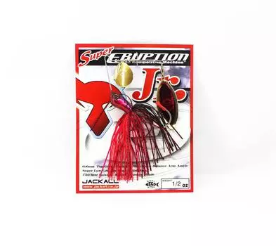 Jackall Spinner Bait Lure Super Eruption JR 1/2 унции Red Gill (3922)