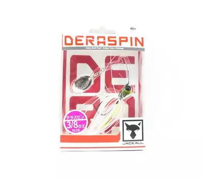 Jackall Спиннер Приманка Приманка Deraspin 3/8 унции Devils Clear Ver.2 (8665)