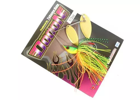 Jackall Спиннер Приманка Приманка Doon 1/2 унции Марухата График Тигр (1292)