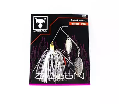 Jackall Спиннер Приманка Приманка Дун 1/4 унции Марухата Скелет Вакасаги (7620)