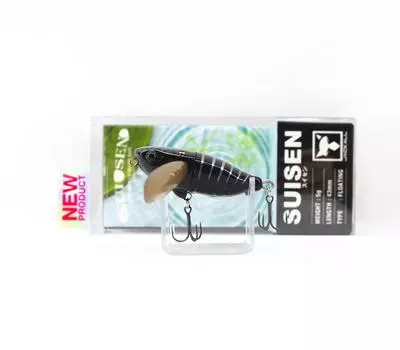 Jackall Suisen Soundless Soft Body Floating Lure Silhouette Black (3303)