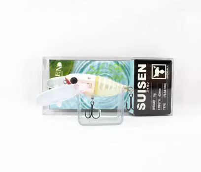 Jackall Suisen Soundless Soft Body Floating Lure Mat Shirohitori (3365)