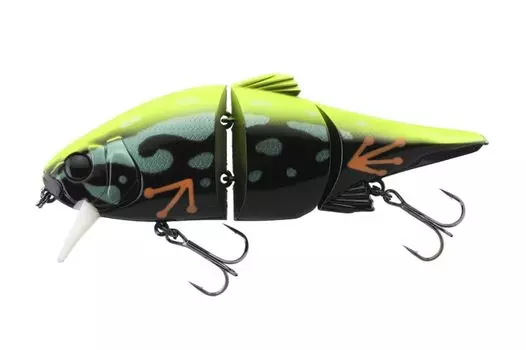 JACKALL Swing Mikey 115 Bone Swing Black Frog