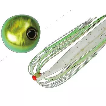 JACKALL Tairaba Bing Bead Slide 100 г Лаймовый ChartSquid Glow