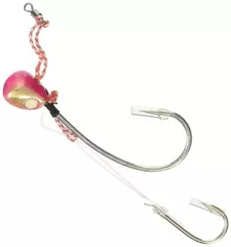 JACKALL Tenya Binbin Tenya Taimu Large Size 3 10g Pink Hook Glow/Gold